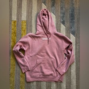 Glossier Original hoodie in pink